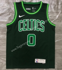 2021-2022 Earned Edition Boston Celtics Dark Green #0 NBA Jersey-311
