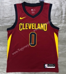 2017 Cleveland Cavaliers Burgundy #0 NBA Jersey-311