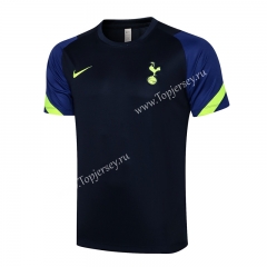 2021-2022 Tottenham Hotspur Royal Blue Thailand Soccer Tracksuit Top-815