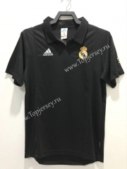 Retro Version 02-03 UEFA Champions League Real Madrid Away Black Thailand Soccer Jersey AAA-811
