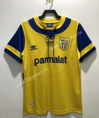 Retro Edition 93-95 Parma Calcio Yellow Thailand Soccer Jersey AAA-811