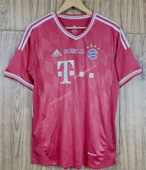 UEFA Champions League Retro Version 13-14 Bayern München Home Red Thailand Soccer Jersey AAA-SL