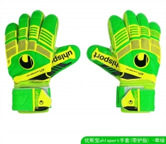 Uhlsport Goalkeeper Fluorescent Green Gloves