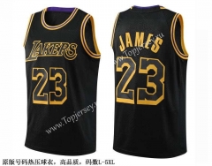 Los Angeles Lakers Black #23 NBA Jersey-SJ
