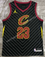 Jordan Theme 2021 Cleveland Cavaliers Black #23 NBA Jersey-311