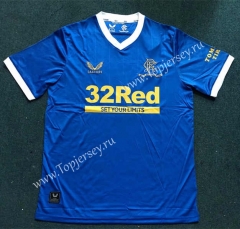 2021-2022 Rangers Home Blue Thailand Soccer Jersey AAA-512
