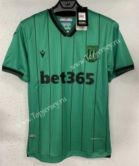 2021-2022 Stoke City Away Green Thailand Soccer Jersey AAA-XY