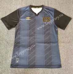 2021-2022 El Salvador Black Thailand Soccer Jersey AAA