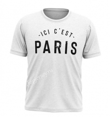 2021-2022 Paris SG White Thailand Soccer Jersey AAA