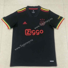 2021-2022 Ajax 3rd Away Black Thailand Soccer Jersey AAA