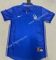 Retro Version 1998 Italy Home Blue Thailand Soccer Jersey AAA-811