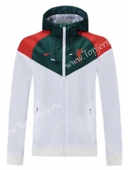 2021-2022 Liverpool White Trench Coats With Hat-CS