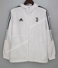 2021-2022 Juventus White Trench Coats With Hat-DD1