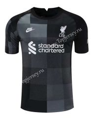 2021-2022 Liverpool Goalkeeper Black Thailand Soccer Jersey-418