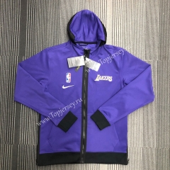 NBA Los Angeles Lakers Purple Jacket With Hat-311