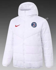 2021-2022 Paris SG White Cotton Coat With Hat-GDP