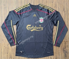 Retro Version 2009 Liverpool Gray LS Thailand Soccer Jersey AAA-SL