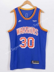 2021-2022 Warriors Blue #33 NBA Jersey