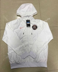 2021-2022 Paris SG White Trench Coats With Hat-815