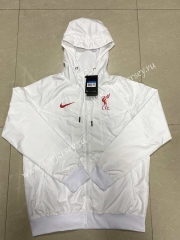 2021-2022 Liverpool White Trench Coats With Hat-815