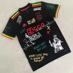 Special Version 2021-2022 Ajax Black Thailand Soccer Jersey AAA-803