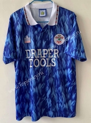 Retro Version 1992 Southampton Away Blue Thailand Soccer Jersey AAA-709