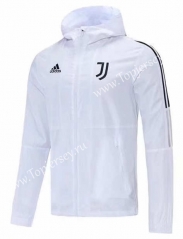 2021-2022 Juventus White Trench Coats With Hat