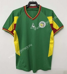 Retro Version 2002 Senegal Green Thailand Soccer Jersey AAA-811