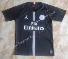 Retro Version 18-19 Paris SG Black Thailand Soccer Jersey AAA-817