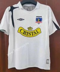 Retro Version 2006 Colo-Colo White Thailand Soccer Jersey AAA-7T