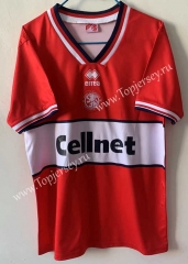 Retro Version 1998 Middlesbrough Home Red&White Thailand Soccer Jersey AAA-9171