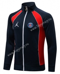 2021-2022 Jordan Paris SG Royal Blue Thailand Soccer Jacket -815