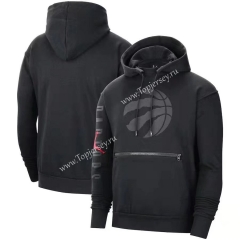 Jordan Toronto Raptors Black Tracksuit Top With Hat-CS