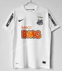 Retro Version 2013 Santos Home White Thailand Soccer Jersey AAA-C1046