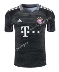2021-2022 Bayern München Goalkeeper Black Thailand Soccer Jersey-418
