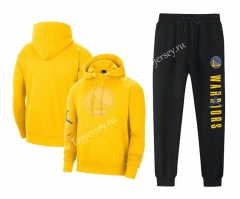 Jordan Golden State Warriors Yellow Tracksuit With Hat-CS