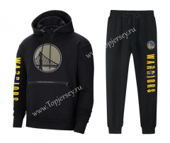 Jordan Golden State Warriors Black Tracksuit With Hat-CS