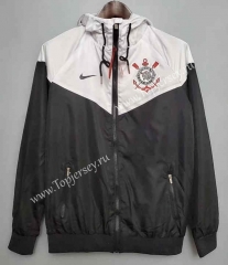 2021-2022 Corinthians Black&White Trench Coats With Hat-WD