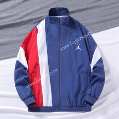 2022-2023 Jordan Blue Trench Coats-1836