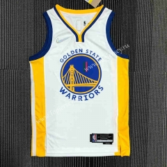 75th Anniversary Warriors White #11 NBA Jersey-311