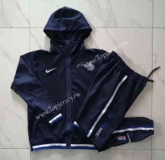 2021-2022 NBA Orlando Magic Royal Blue Jacket Uniform With Hat-815