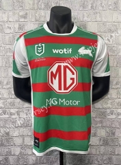 2022-2023 South Sydney Rabbitohs Away Green&Red Thailand Rugby Jersey