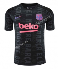 2022-2023 Barcelona Black Thailand Training Soccer Jersey-418