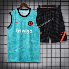 2022-2023 Chelsea Blue Thailand Soccer Vest Uniform-418