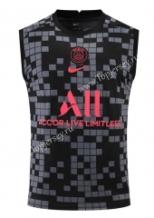 2022-2023 Paris SG Gray&Black Thailand Soccer Vest-418