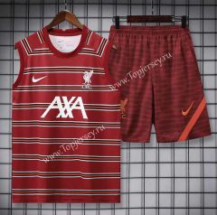 2022-2023 Liverpool Red Thailand Soccer Vest Uniform-418