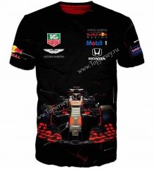 2022 Red Bull Black Round Collar Formula One Racing Suit