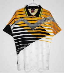 Retro Version 1994 South Africa Home Yellow&White Thailand Soccer Jersey AAA-C1046