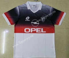 Retro 95-96 AC Milan Gray&White Training Soccer Jersey AAA-1332