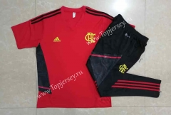 2022-2023 Flamengo Red Short-sleeved Thailand Soccer Tracksuit-815